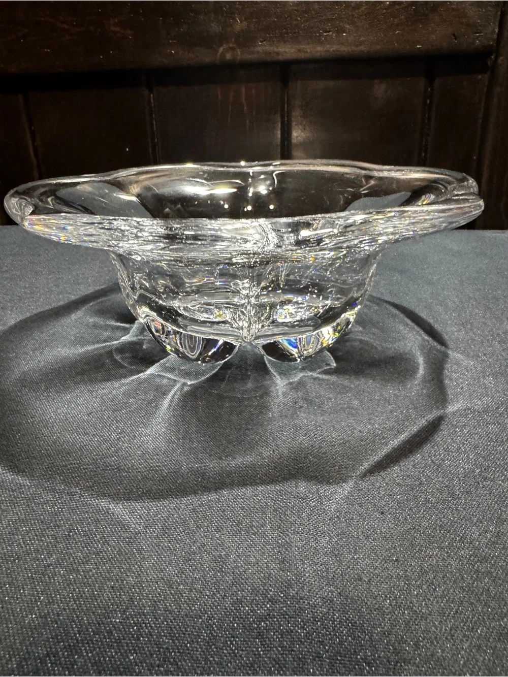 Orrefors Edward Hald clear crystal